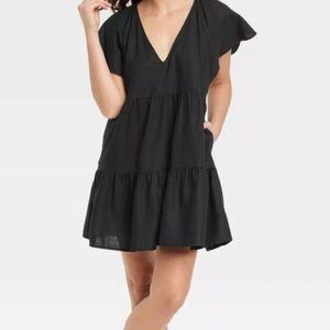 NWT Universal Thread Black Mini Dress